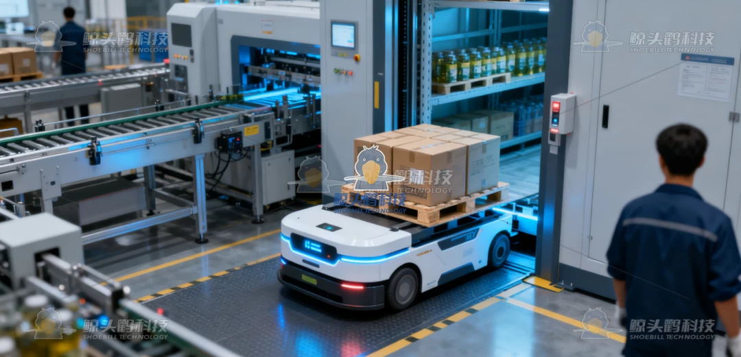 ASRS सँग एकीकृत AGV हरू ASRS सँग एकीकृत AGV हरू