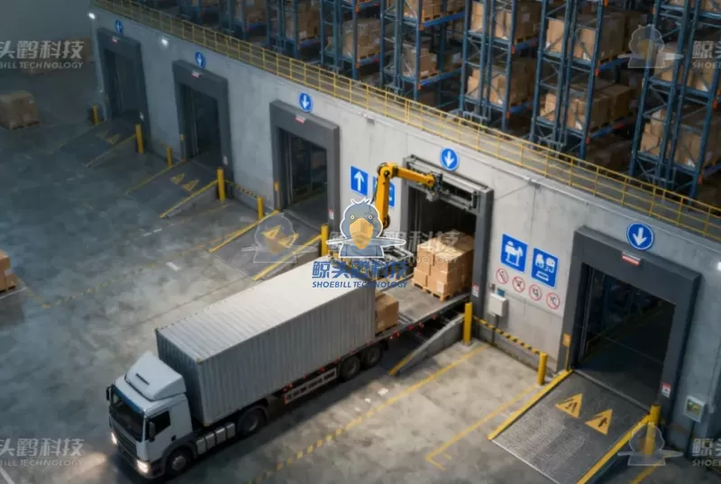 सटीक दक्षताको लागि कारखाना गोदाम रसद र डक डिजाइन