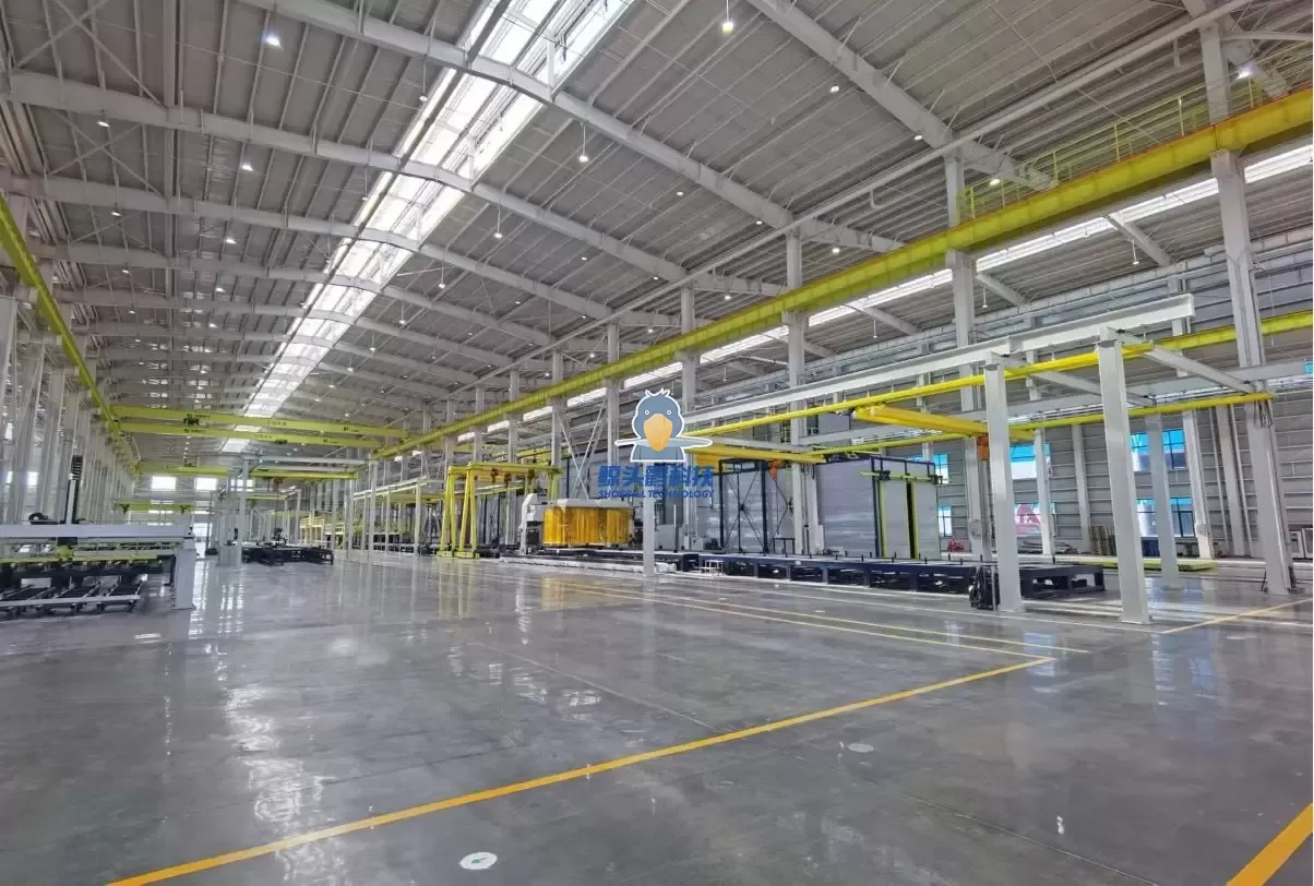 स्मार्ट कारखानाको तल्ला योजना